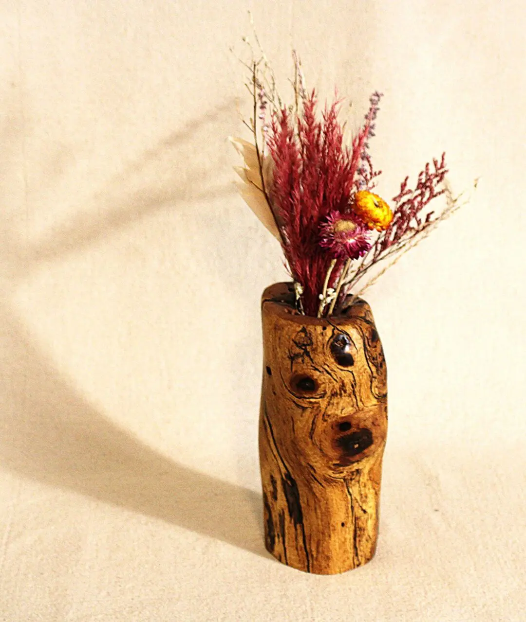 Desert Hardwood Vase 2026.19